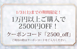 期間限定クーポン