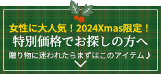 X'mas限定特別価格アイテム