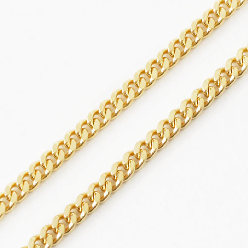 桜 印 〜3/28価格【18金チェーンネックレス 8g】42㎝ ゴールド750