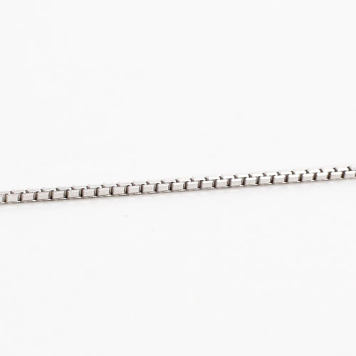 美品✴️ 天然ダイヤモンドハートネックレス✷K10WG（ベネチアンチェーン） ネックレス 販売販売店