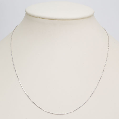 美品✴️ 天然ダイヤモンドハートネックレス✷K10WG（ベネチアンチェーン） ネックレス 販売販売店