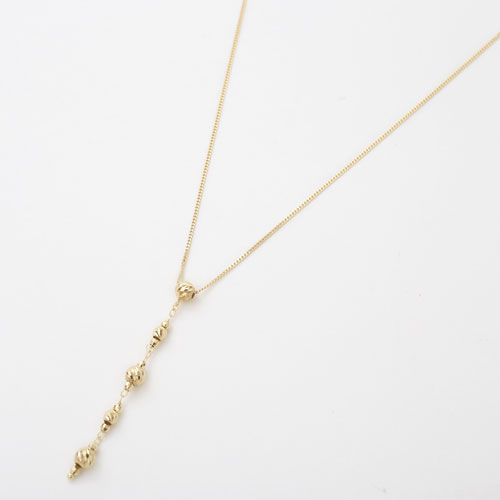送料無料 18金 K18 Yg イエローゴールド ゴールド Gold ネックレス ペンダント Yタイプ キヘイ 喜平 43 Jk ジュエリーウォーク心斎橋
