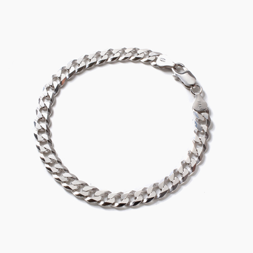 送料無料 男女兼用 シルバー Silver Sv925 プラチナカラー Dibi ディビ ブレスレット キヘイ 喜平 8面カット フラット シンプル ファッション お洒落 オシャレ コーディネート アクセサリー ジュエリー 4530 Db21 ジュエリーウォーク心斎橋