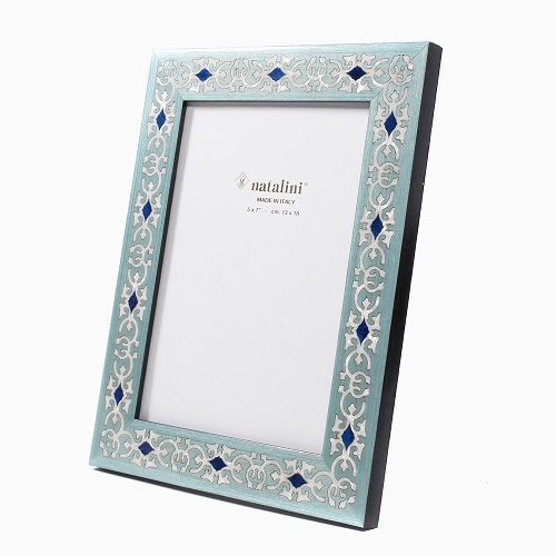 イタリア製 Italy 写真立て 写真 フォトフレーム ナタリー二 Natalini ハンドメイド 手作り ベルガモ インテリア お部屋 モスグリーン 緑 木製 天然木製 マラケシュウェルカムボード ウェルカムスペース ウェディング 結婚式 キャンドル ブライダル 飾り付け 7770 Nl21