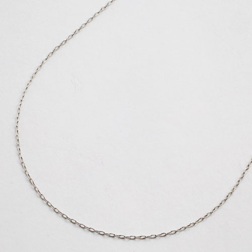 プラチナ ネックレス フリーサイズ 小豆 チェーン Pt850刻印入り 45cm 1.1g 1748-NP11